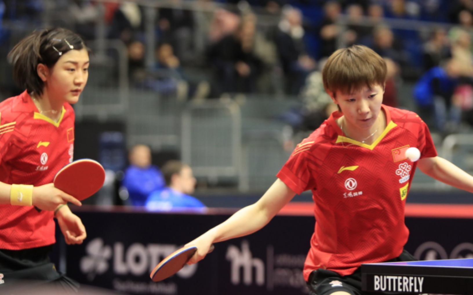 德国队鏖战瑞典队，梁靖崑关键制胜